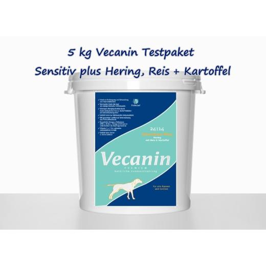 4,5 kg Vecanin Sensitiv plus Hering, Reis + Kartoffel 24/14