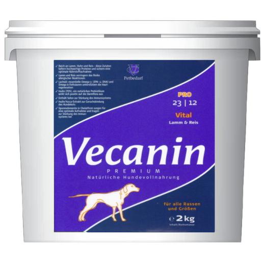 Vecanin Pro Vital Lamm & Reis 24/15 - 2 kg