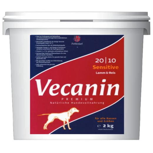 Vecanin Sensitive Lamm & Reis 20/10 - 2 kg